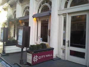City Hall Restaurant, where Mark-Viverito backers are meeting this morning.