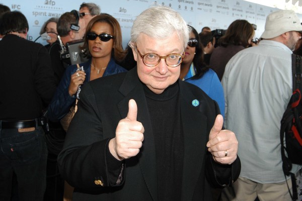 Roger Ebert. (Photo by Patrick McMullan)