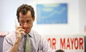 Anthony Weiner during his mayoral campaign. (Photo: Mario Tama)