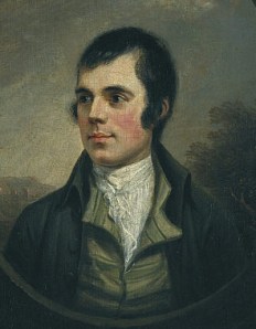 A portrait of Robert Burns, because the pictures of Haggis were too disgusting. 