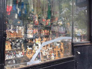 The creepy front window.