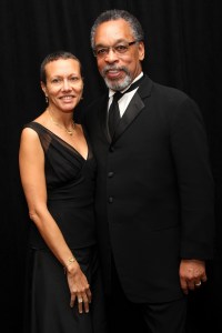 Tawana Tibbs with Bruce Gordon (Patrick McMullan)