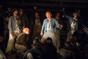 Jacques Imbrailo as Billy Budd. (Photo by Richard Hubert Smith)