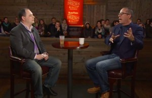 Buzzfeed Brews with Jerry Seinfeld and Peter Lauria. 