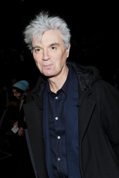 David Byrne. (Photo via Getty Images)
