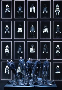 The Moncler Grenoble Fall 2014 Presentation at the Hammerstein Ballroom on February 8, 2014 in New York City.