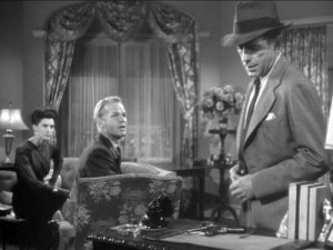 Humphrey Bogart as Philip Marlowe in The Big Sleep. (Courtesy imfdb.org)