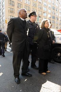 Bishop Orlando Findlayter  arrested after protesting at an immigration rally. (Photo: Facebook)
