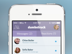 Dumbstrucks' interface (Facebook)