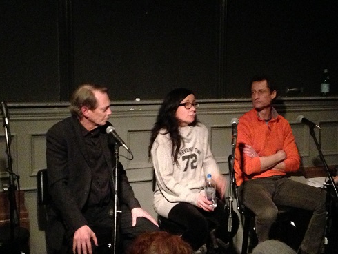 For amusement, see Weiner's face.