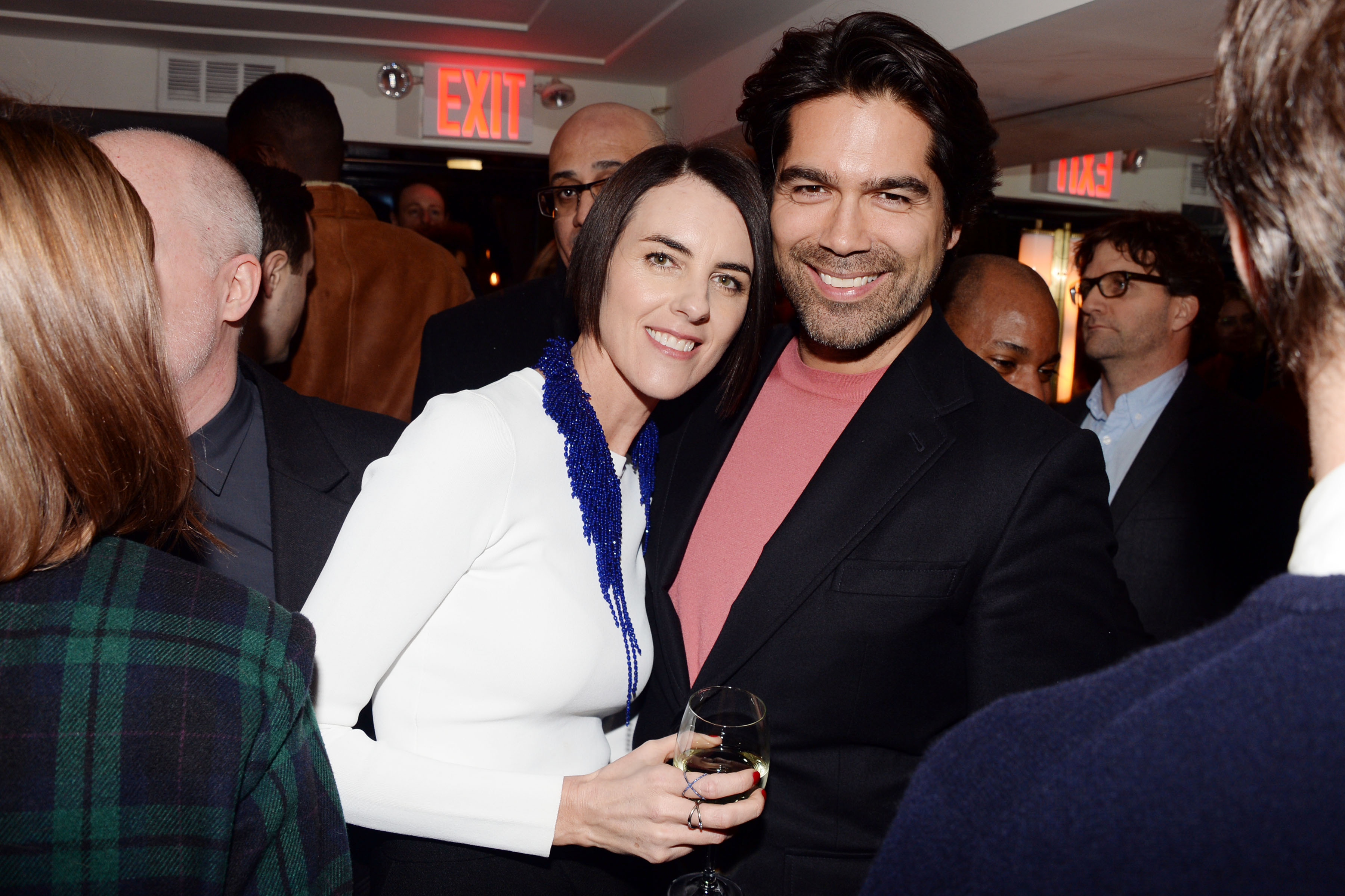 Cindi Leive Toasts Glamour’s New Fashion Director, Jillian Davison. (Photo by Patrick McMullan)