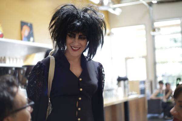 Chloe Sevigny channeling her inner Siouxsie Sioux (Photo courtesy of Portlandia/IFC). 
