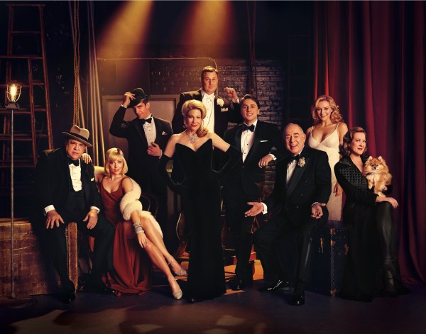The cast of 'Bullets Over Broadway.' (Photo by Jason Bell)