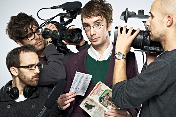 Choose Your Own Documentary’s Sam Smaïl, Fernando Gutierrez De Jesus, Nathan Penlington, Nick Watson, from left.