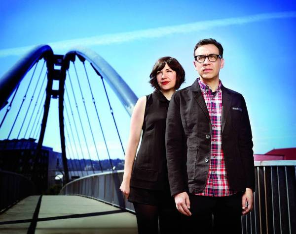 Fred Armisen and Carrie Brownstein, the stars of the show (Photo courtesy of Portlandia/IFC). 