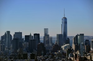 The view downtown, including1 World Trade Center. (Getty Images)