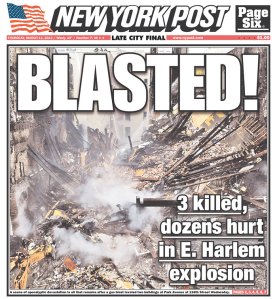 Today's New York Post. (Photo: newseum.org)