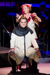 Emma Thompson and Bryn Terfel star in 'Sweeney Todd.' (Photo by Chris Lee)