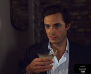 Mr. Hines as the obnoxious "Trent." (Screengrab: YouTube)