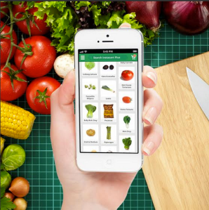 The app is really aesthetically pleasing. (Instacart)