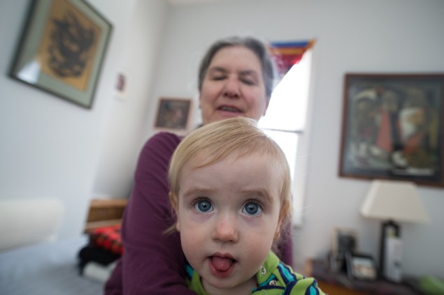 They make not be the stereotypical Brooklyn transplant, but brokers say that grandparents are a growing presence in the borough.
