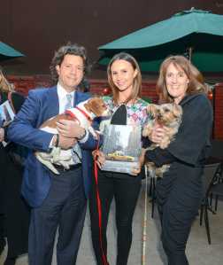 Herb Karlitz, Georgina Bloomberg and Rachel Hale McKenna