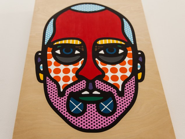 A Craig Redman portrait. (Photo by Emily Assiran)