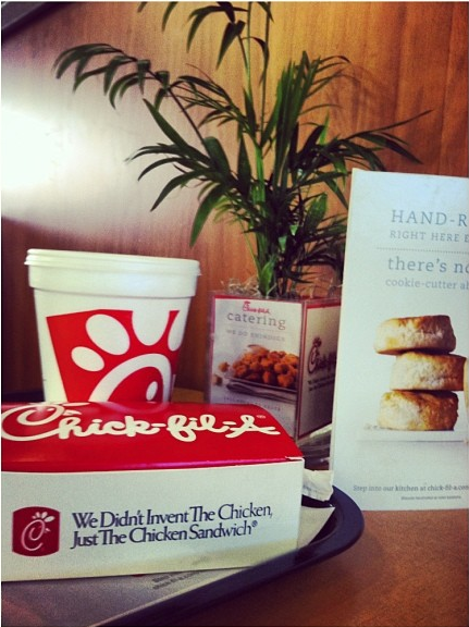Chicken and biscuits and love (Sage Lazzaro).