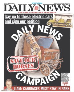 April 16 cover of the Daily News.