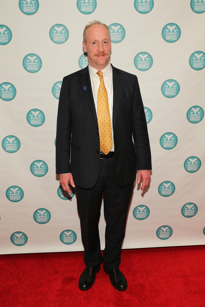Mr. Walsh on the red carpet. (Photo: Shorty Awards)