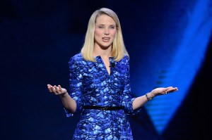 Marissa Mayer. (Photo via Getty Images)
