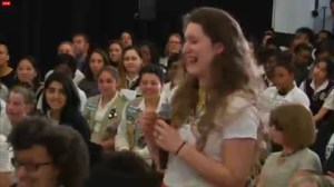 Nova addressing Hillary Clinton. (screengrab: livestream.com)