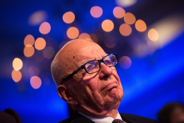 Rupert Murdoch. (Photo via Getty Images)