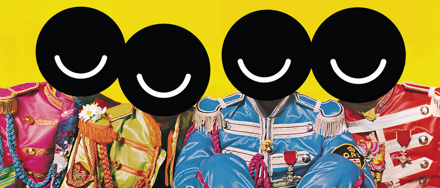Mr. Budnitz has been re-imagining pop culture icons with sticker-style vandalism and the Ello logo.