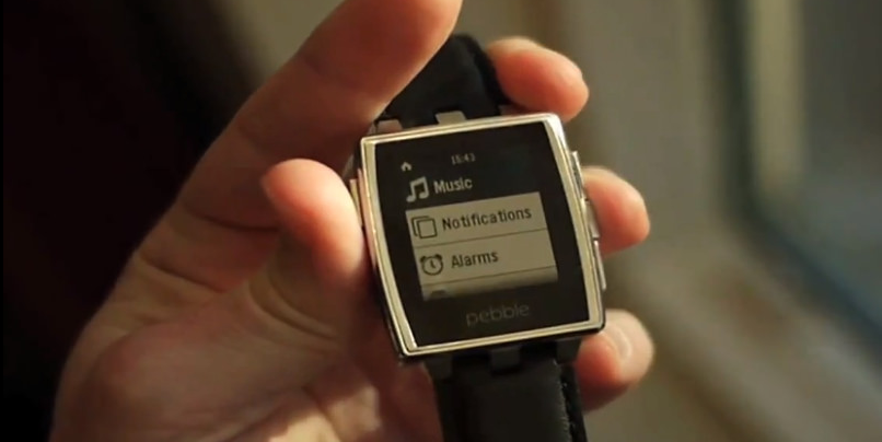 The Pebble Smartwatch was one of the earliest of the meteoric Kickstarter success stories. (photo by Chris F, CC BY 2.0)