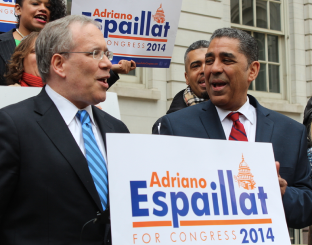 Scott Stringer endorses Adriano Espaillat
