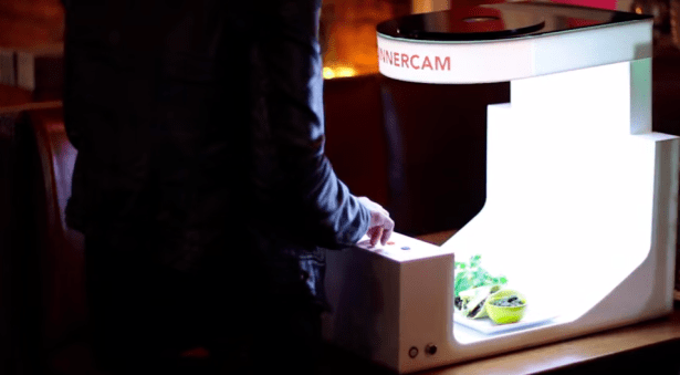 The #dinnercam in all its glory. (Screengrab: YouTube)