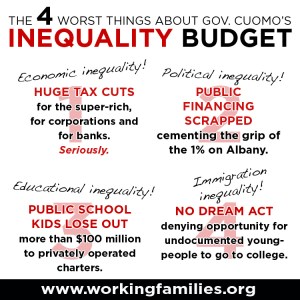 An image included in the Working Families Party email.