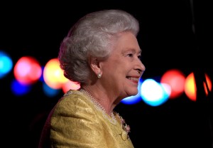 Queen Elizabeth, superstar. (Getty Images)