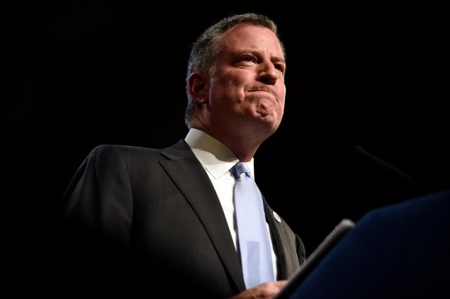 Mayor Bill de Blasio. (Photo: Diana Robinson/NYC Mayor's Office)