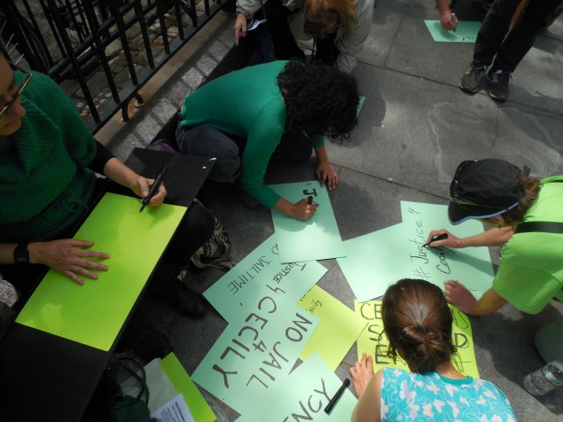 cecily protest