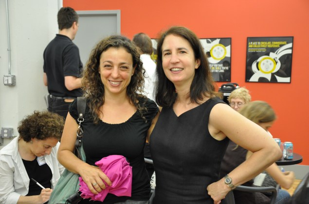 Sara Horowitz (right) 