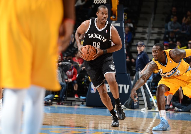 Jason Collins of the Brooklyn Nets ( Garrett W. Ellwood/NBAE via Getty Images))