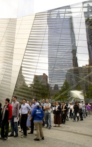 While visitors are lining up to visit the newly opened museum, the gift shop is feeling the heat. (DON EMMERT/AFP/Getty Images)