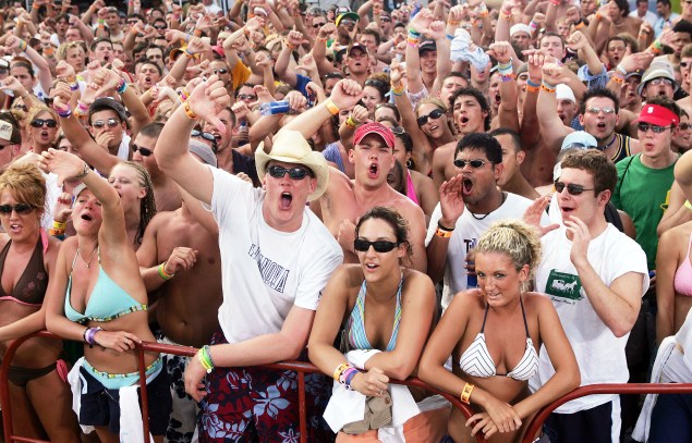Real World: Cancun suite-goers can party with the best of them on Spring Break.  (Scott Gries/ Getty Images)
