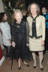 Betty Sherrill with her daughter Anne Pyne. (Patrick McMullan)