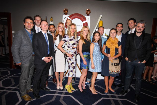 Mike Albanese, Eric Trump, Alex Forrester, Mike Denton, Julia Fehrenbach, Sam Fox, Jennifer Fisher, Tara Spiegel, Michelle Javian, John Kluge, Adam Braun, Joseph Meyer, Scott Harrison (PMC)