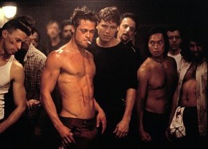 "It's like watching 'Fight Club'," a neighborhood resident said.