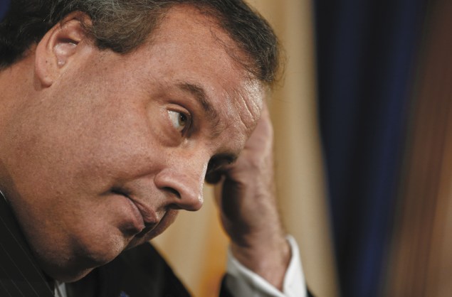 Chris Christie rose to national fame astride a week of loving coverage. (Photo via Getty Images)