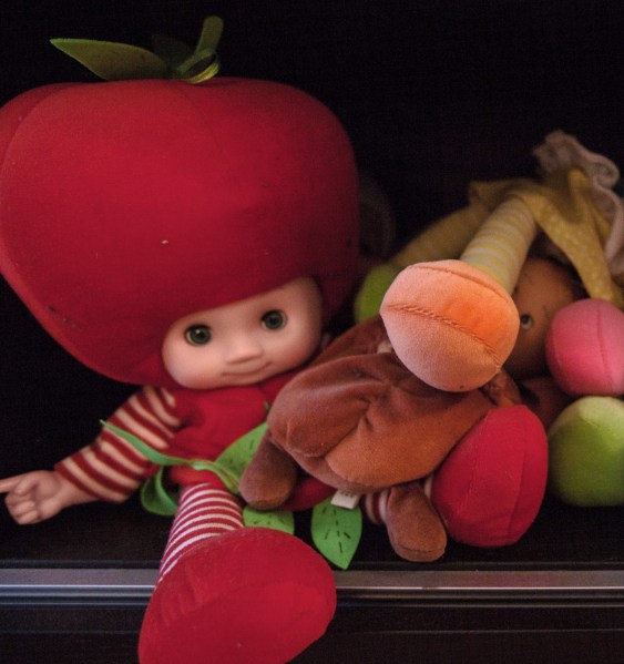 "Eclectically healthy" dolls. (Photo by Emily Assiran)